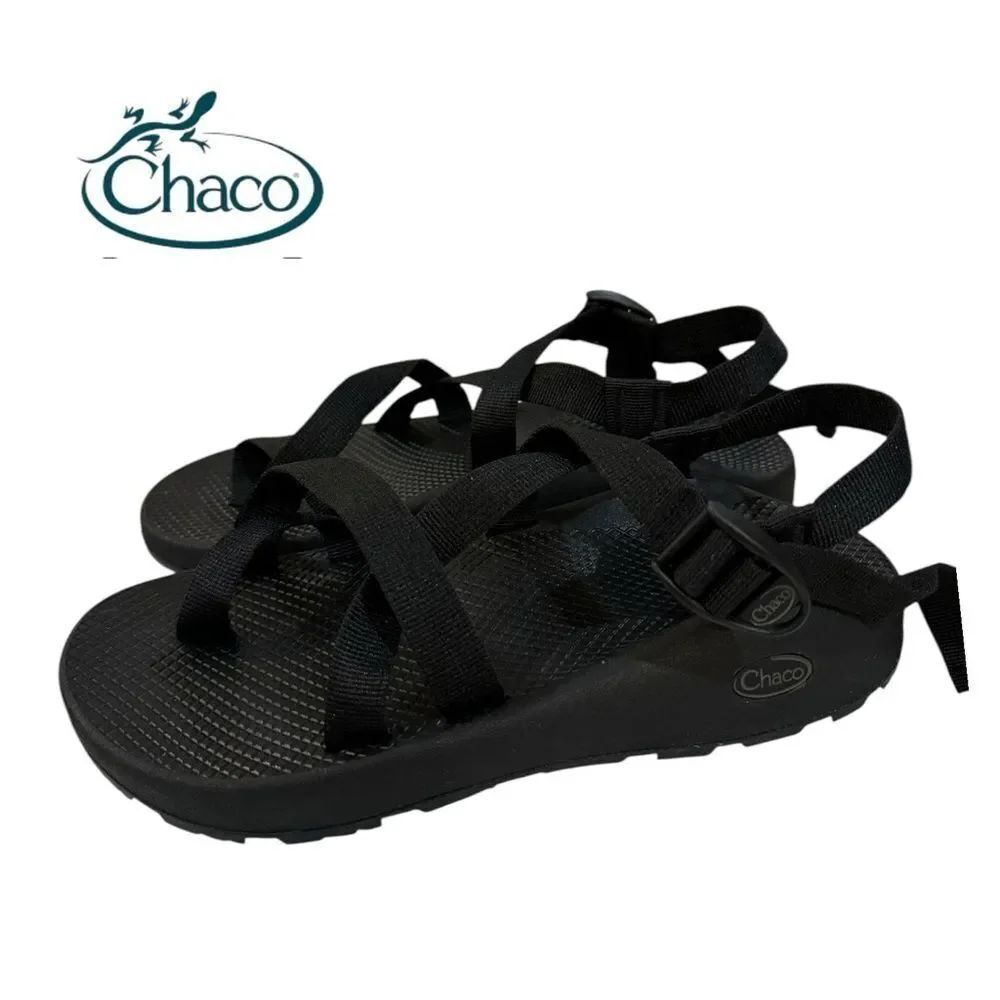 NEW Chaco Z/2 Men's Adjustable Strap Classic Black Sandals 10